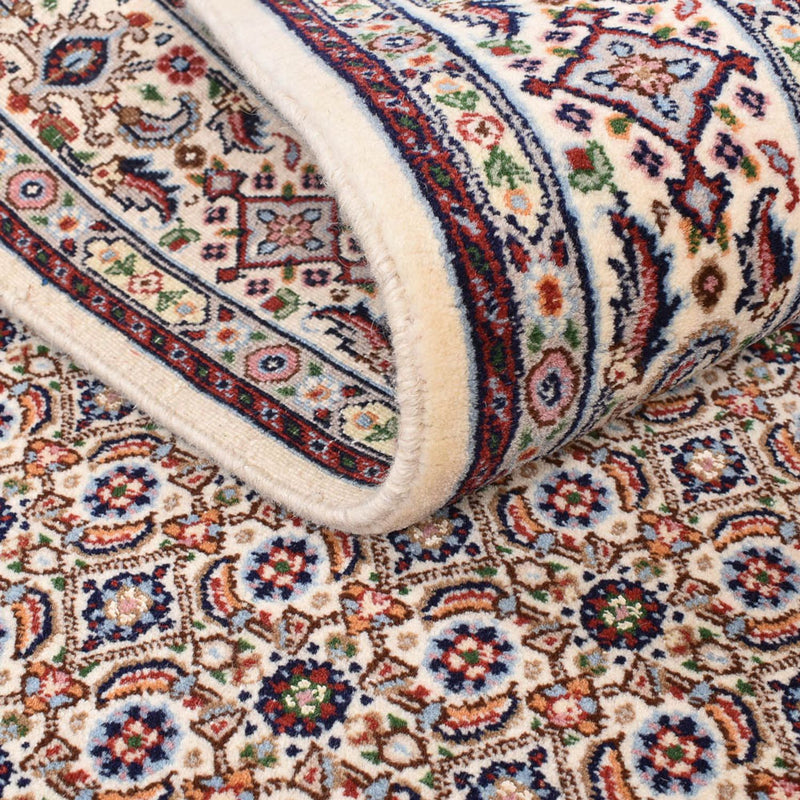 Moud Teppich 99x146cm - Perserteppich - hellbraun