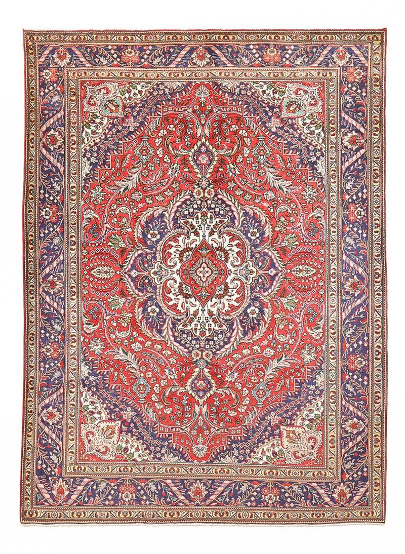 Täbriz Teppich 248x342cm - Perserteppich - rot