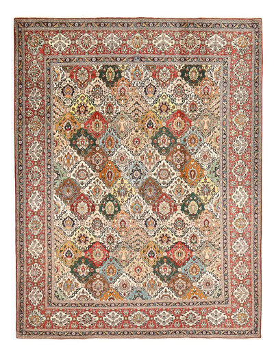 Täbriz Teppich 293x390cm - Perserteppich - mehrfarbig