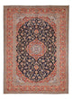 Keshan Teppich 295x398cm - Perserteppich - dunkelblau