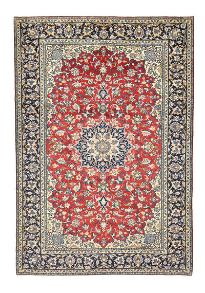 Najafabad Teppich 245x358cm - Perserteppich - rot