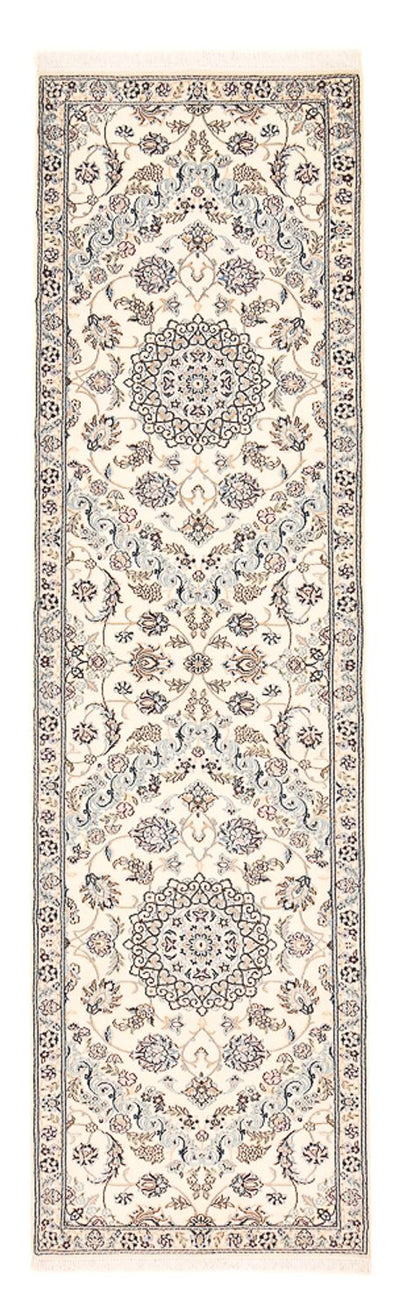 Nain - 9La Teppich 90x330cm - Perserteppich - weiß