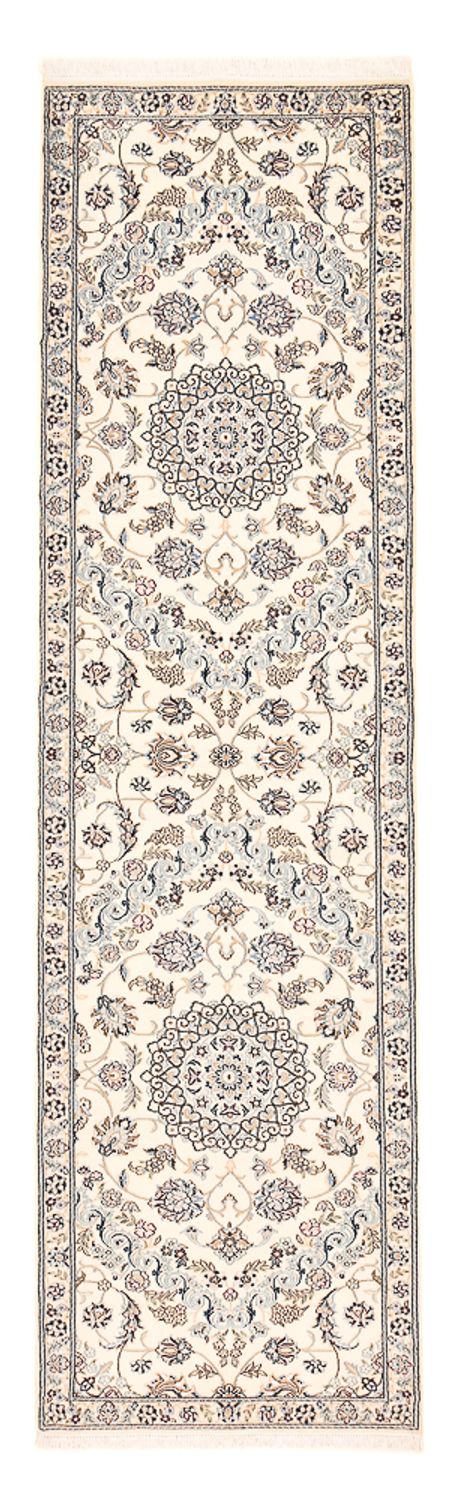 Nain - 9La Teppich 90x330cm - Perserteppich - weiß