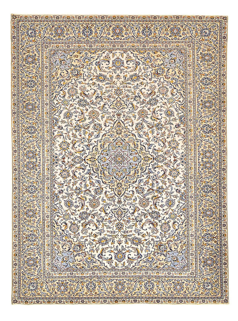 Keshan Teppich 256x355cm - Perserteppich - hellbeige