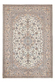 Keshan Teppich 202x303cm - Perserteppich - dunkelbeige