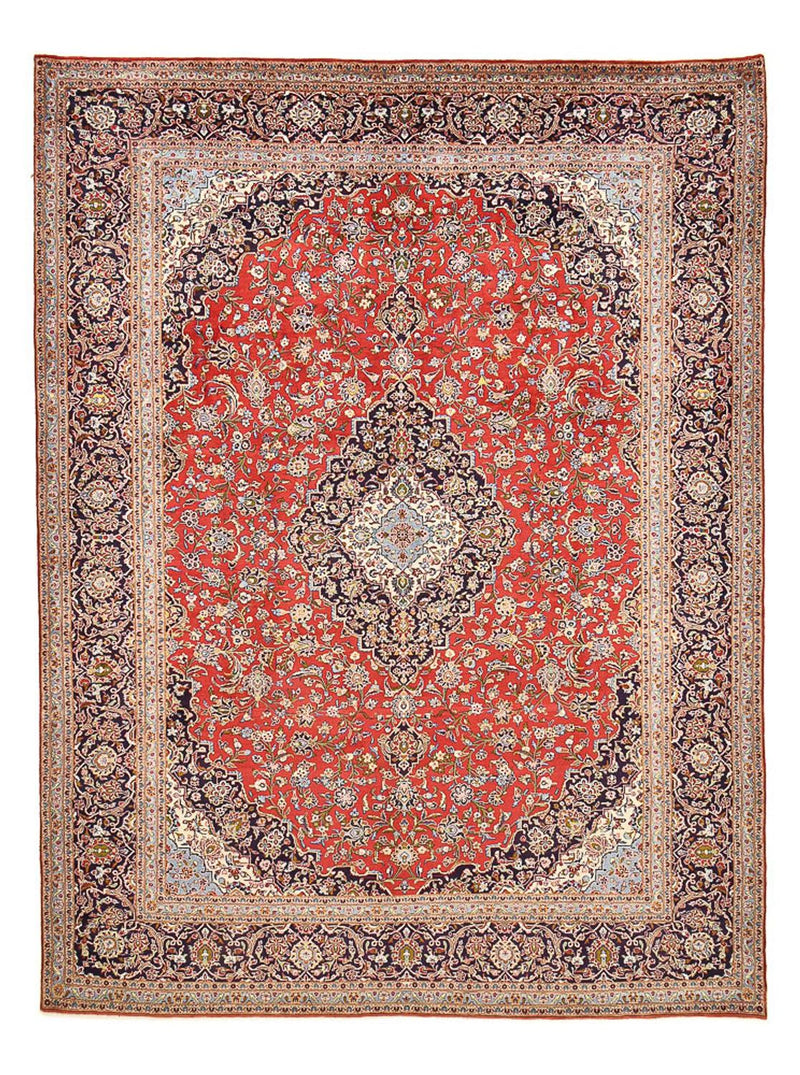 Keshan Teppich 311x426cm - Perserteppich - rot
