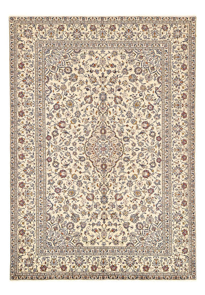 Keshan Teppich 196x295cm - Perserteppich - hellbeige