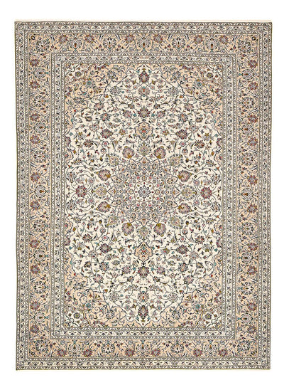 Keshan Teppich 245x340cm - Perserteppich - hellbeige