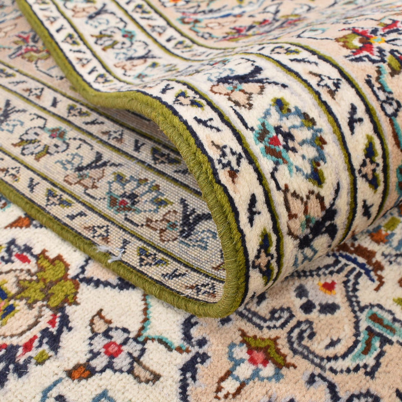 Keshan Teppich 245x340cm - Perserteppich - hellbeige