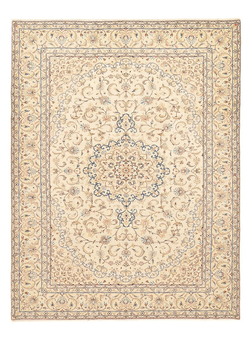 Keshan Teppich 250x335cm - Perserteppich - hellbeige