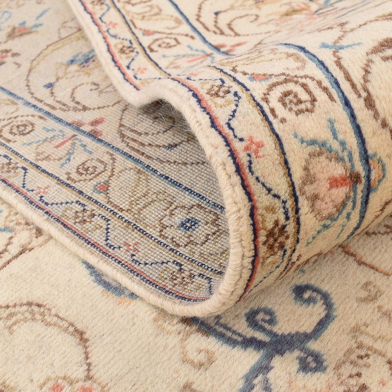 Keshan Teppich 250x335cm - Perserteppich - hellbeige