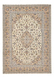 Keshan Teppich 241x349cm - Perserteppich - hellbeige