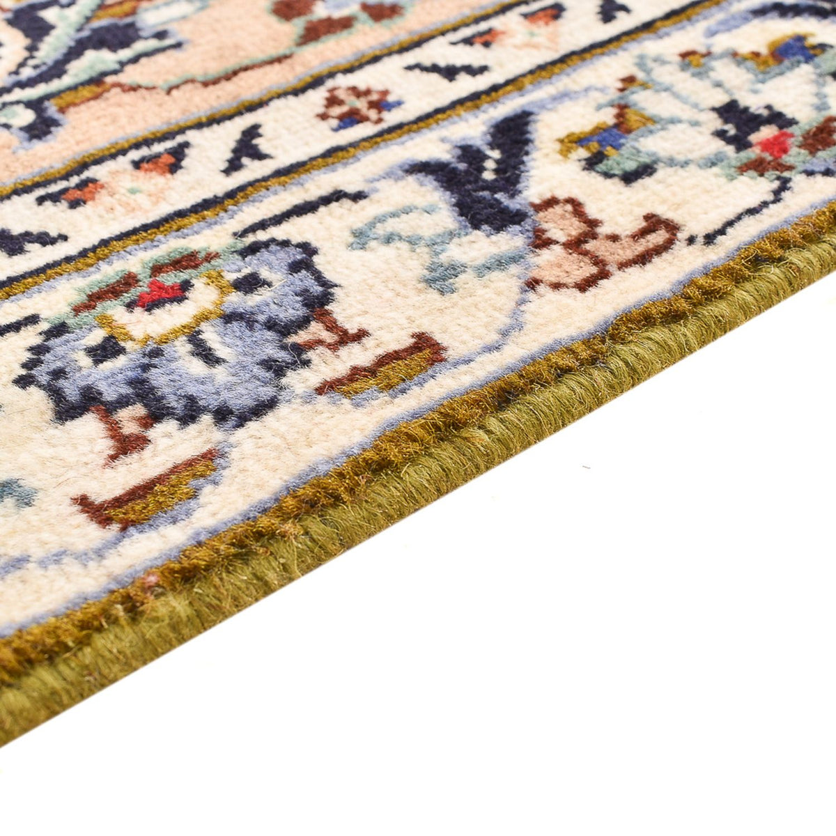 Keshan Teppich 241x349cm - Perserteppich - hellbeige