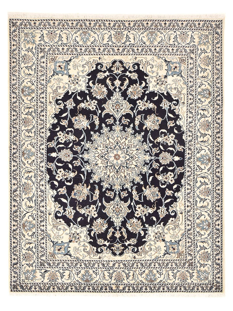 Perserteppich - Nain - 150 x 203 cm - dunkelblau