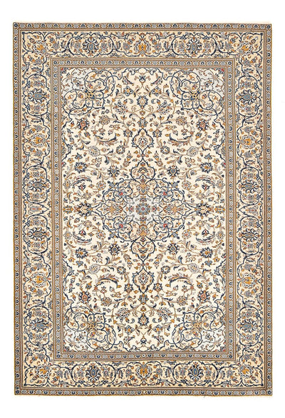 Keshan Teppich 192x287cm - Perserteppich - dunkelbeige