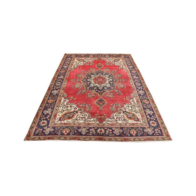 Täbriz Teppich 200x300cm - Perserteppich - rot