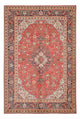 Täbriz Teppich 200x300cm - Perserteppich - hellrot