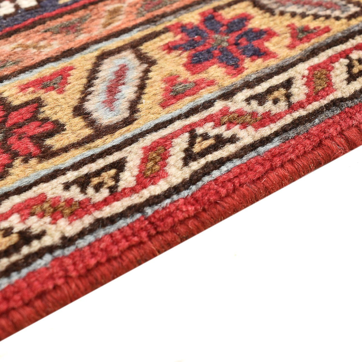 Täbriz Teppich 200x300cm - Perserteppich - hellrot