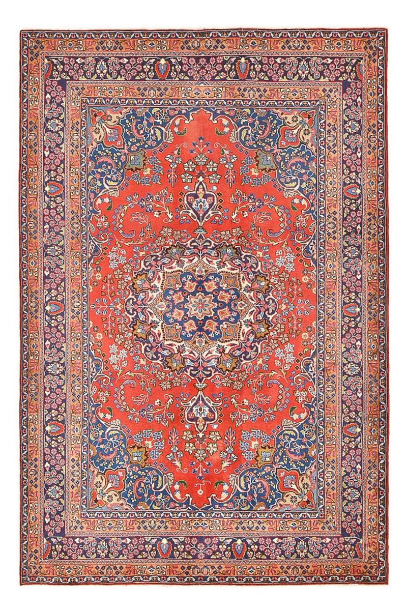 Sabsewar Teppich 200x305cm - Perserteppich - rot