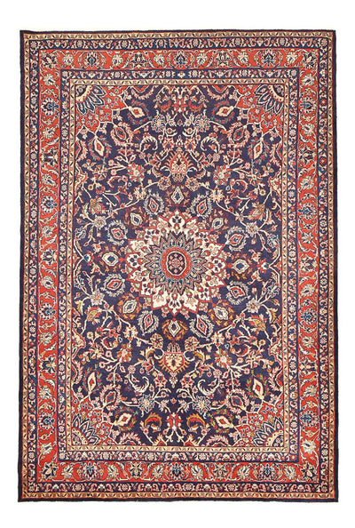 Mehraban Teppich 210x323cm - Perserteppich - dunkelblau