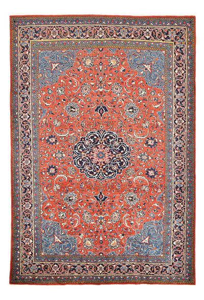 Mahal Teppich 213x325cm - Perserteppich - hellrot