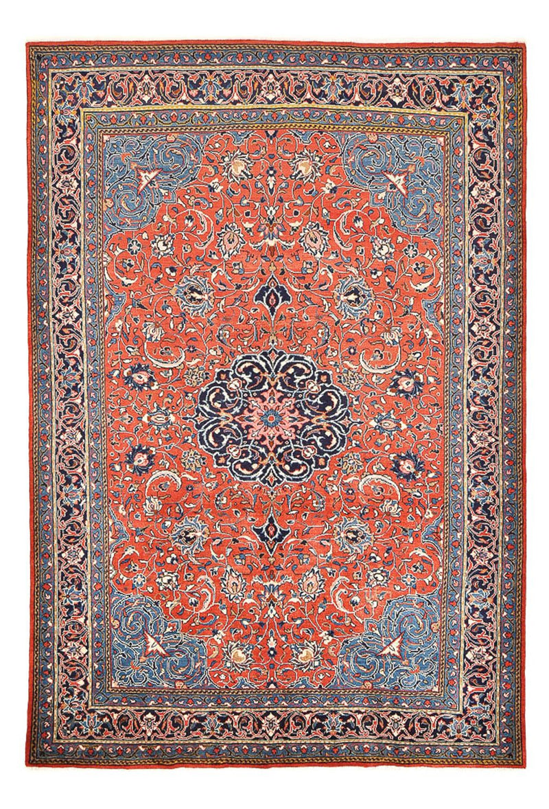 Mahal Teppich 213x325cm - Perserteppich - hellrot