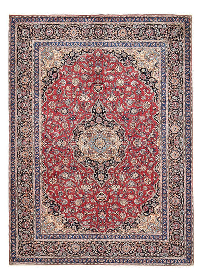 Maschad Teppich 292x405cm - Perserteppich - dunkelrot