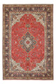 Täbriz Teppich 195x297cm - Perserteppich - rot