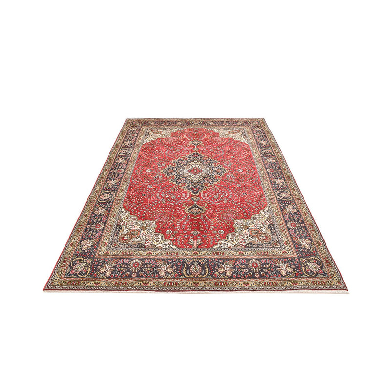 Täbriz Teppich 195x297cm - Perserteppich - rot