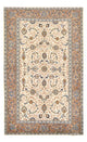 Keshan Teppich 138x223cm - Perserteppich - hellbeige