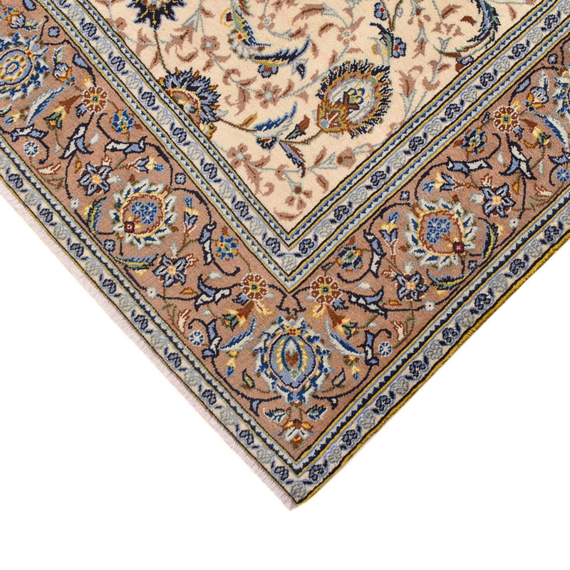 Keshan Teppich 138x223cm - Perserteppich - hellbeige