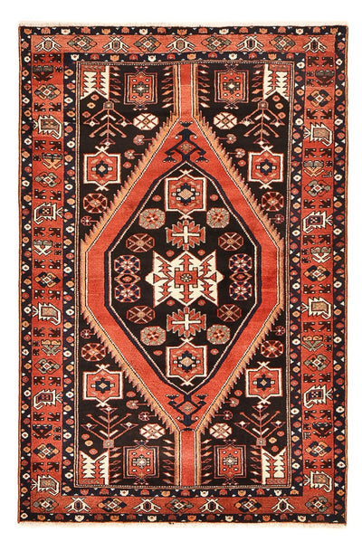 Nahavand Teppich 130x200cm - Perserteppich - hellrot