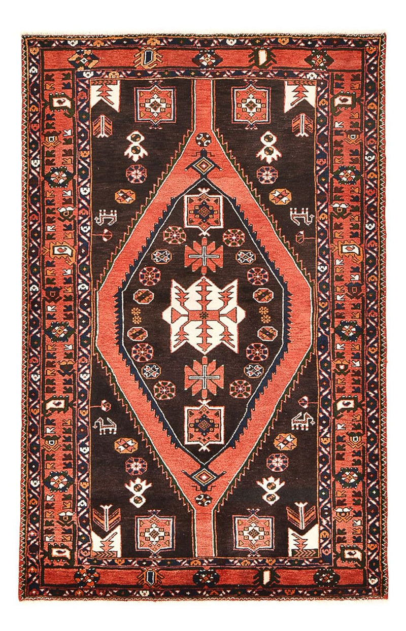 Nahavand Teppich 138x210cm - Perserteppich - mehrfarbig