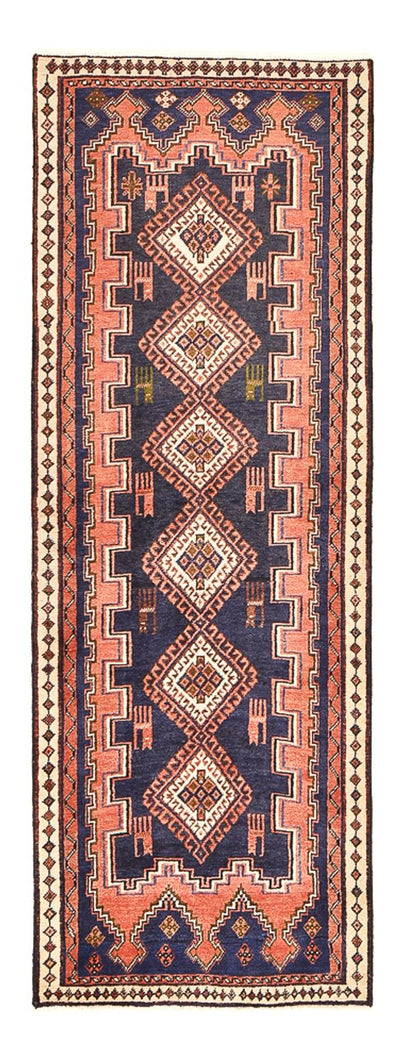 Afshar Sirjan Teppich 73x191cm - Perserteppich - mehrfarbig