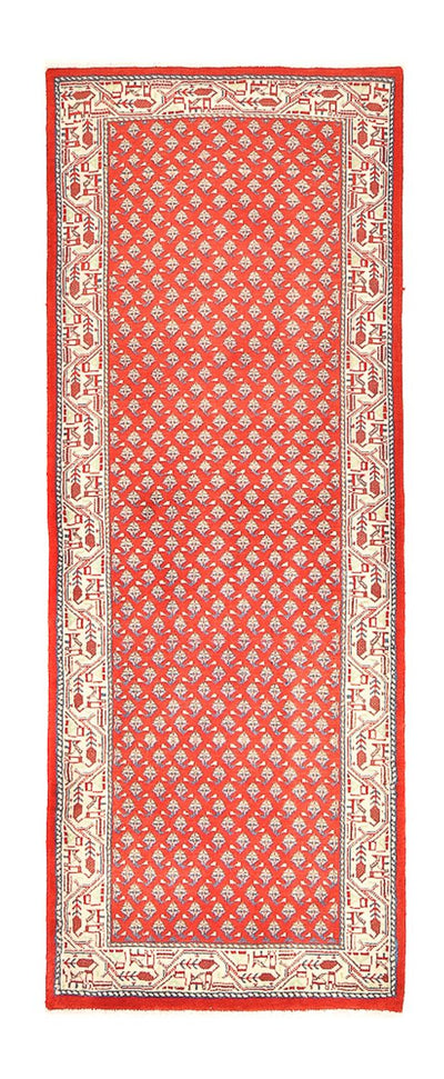 Mir Teppich 76x200cm - Perserteppich - rot