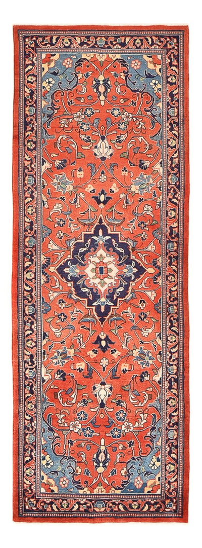 Mahal Teppich 105x310cm - Perserteppich - hellrot