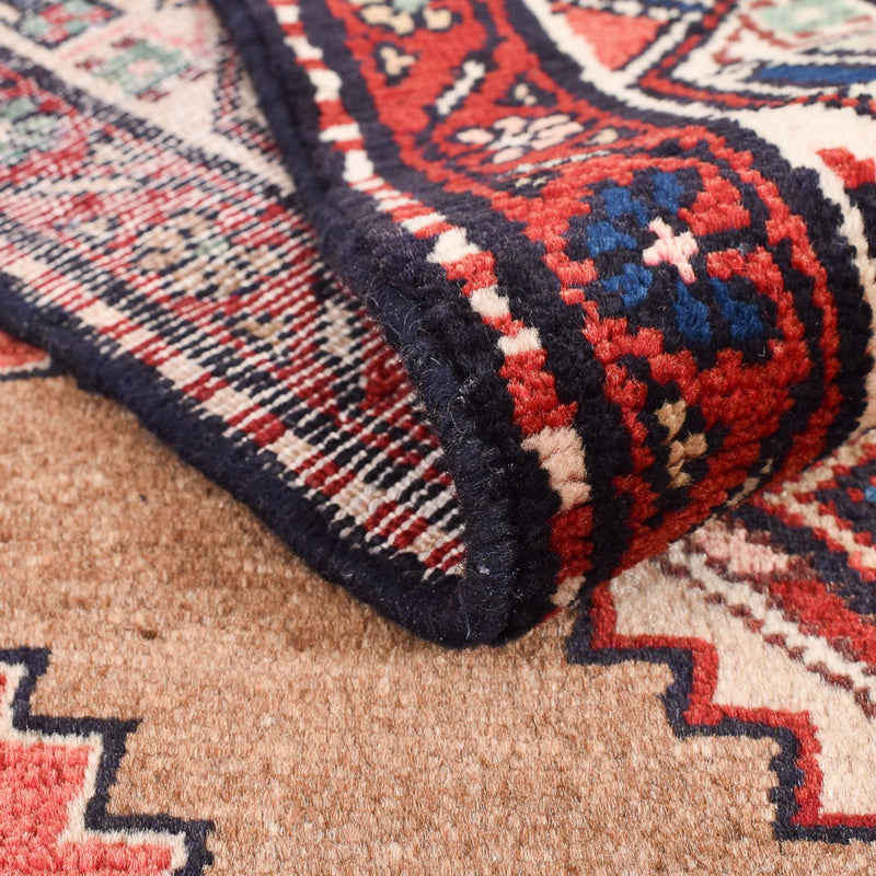 Ardebil Teppich 103x305cm - Perserteppich - hellrot
