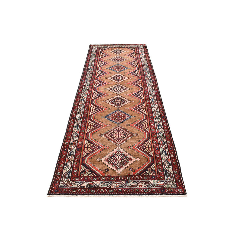 Ardebil Teppich 103x305cm - Perserteppich - hellrot