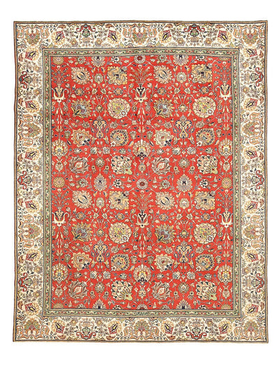 Täbriz Teppich 284x373cm - Perserteppich - rot