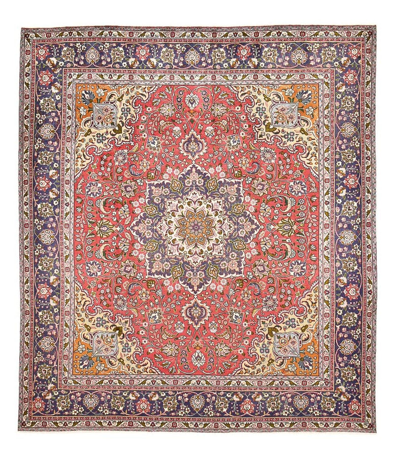 Täbriz Teppich 300x374cm - Perserteppich - rot