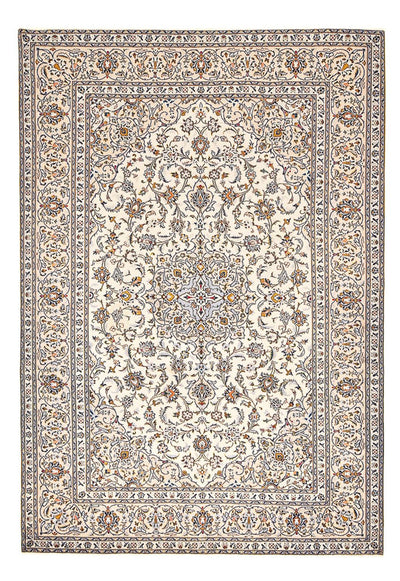 Keshan Teppich 245x360cm - Perserteppich - dunkelbeige