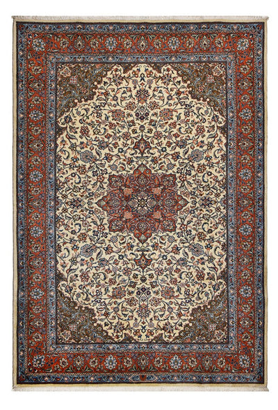 Sarough Teppich 207x298cm - Perserteppich - sand
