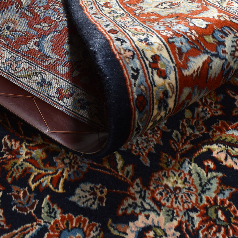 Golpayegan Teppich 207x305cm - Perserteppich - dunkelblau