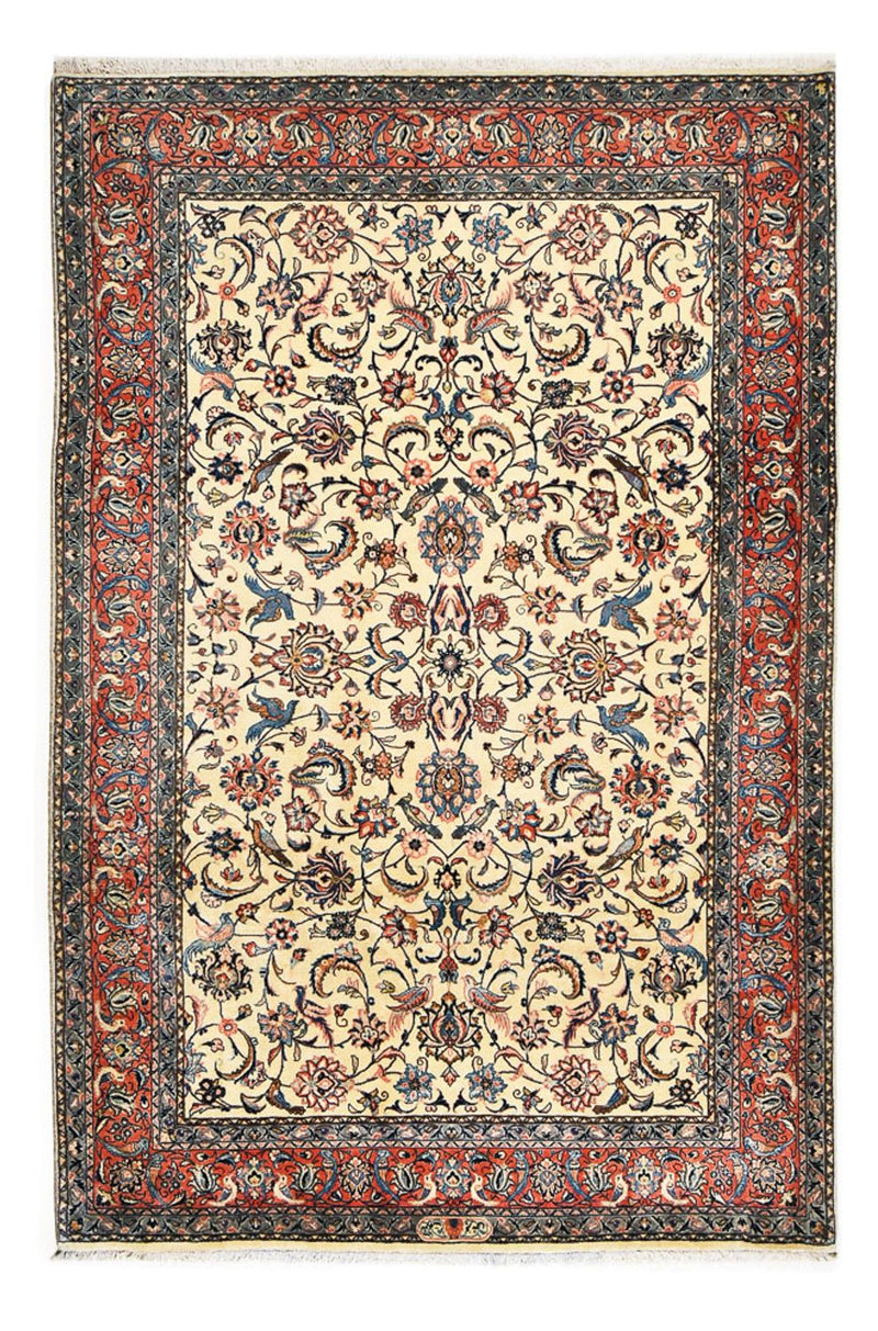 Golpayegan Teppich 207x311cm - Perserteppich - beige