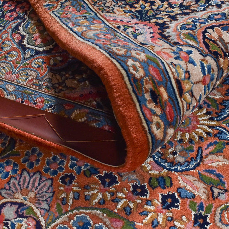 Rafsanjan Teppich 250x345cm - Perserteppich - dunkelbeige