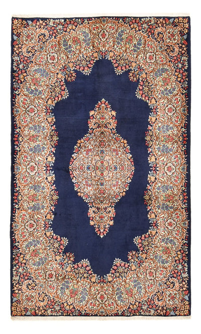 Rafsanjan Teppich 150x243cm - Perserteppich - blau