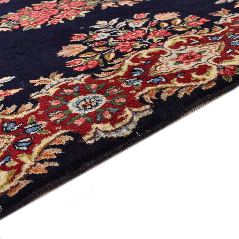 Rafsanjan Teppich 94x397cm - Perserteppich - dunkelblau