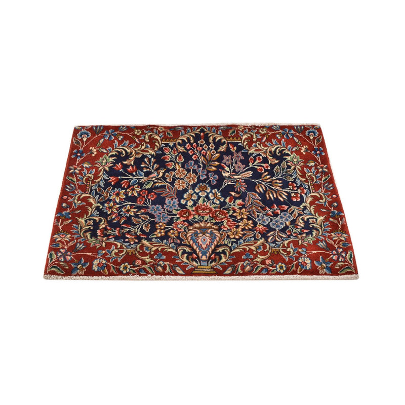 Rafsanjan Teppich 64x92cm - Perserteppich - mehrfarbig