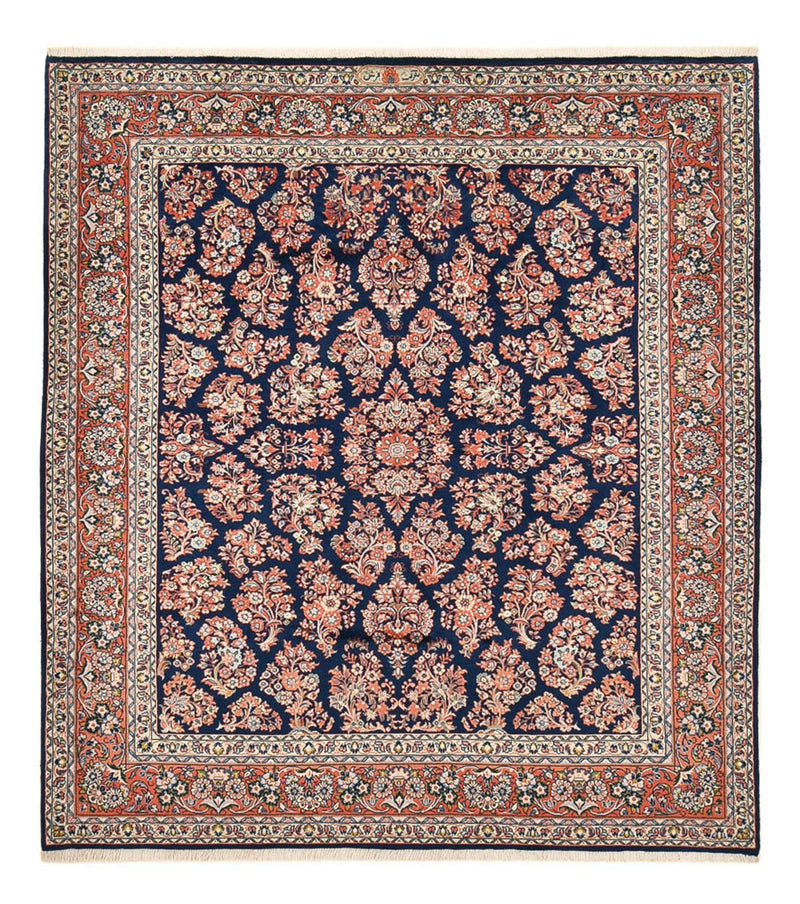 Sarough Teppich 215x247cm - Perserteppich - dunkelblau