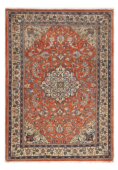 Sarough Teppich 144x209cm - Perserteppich - rot